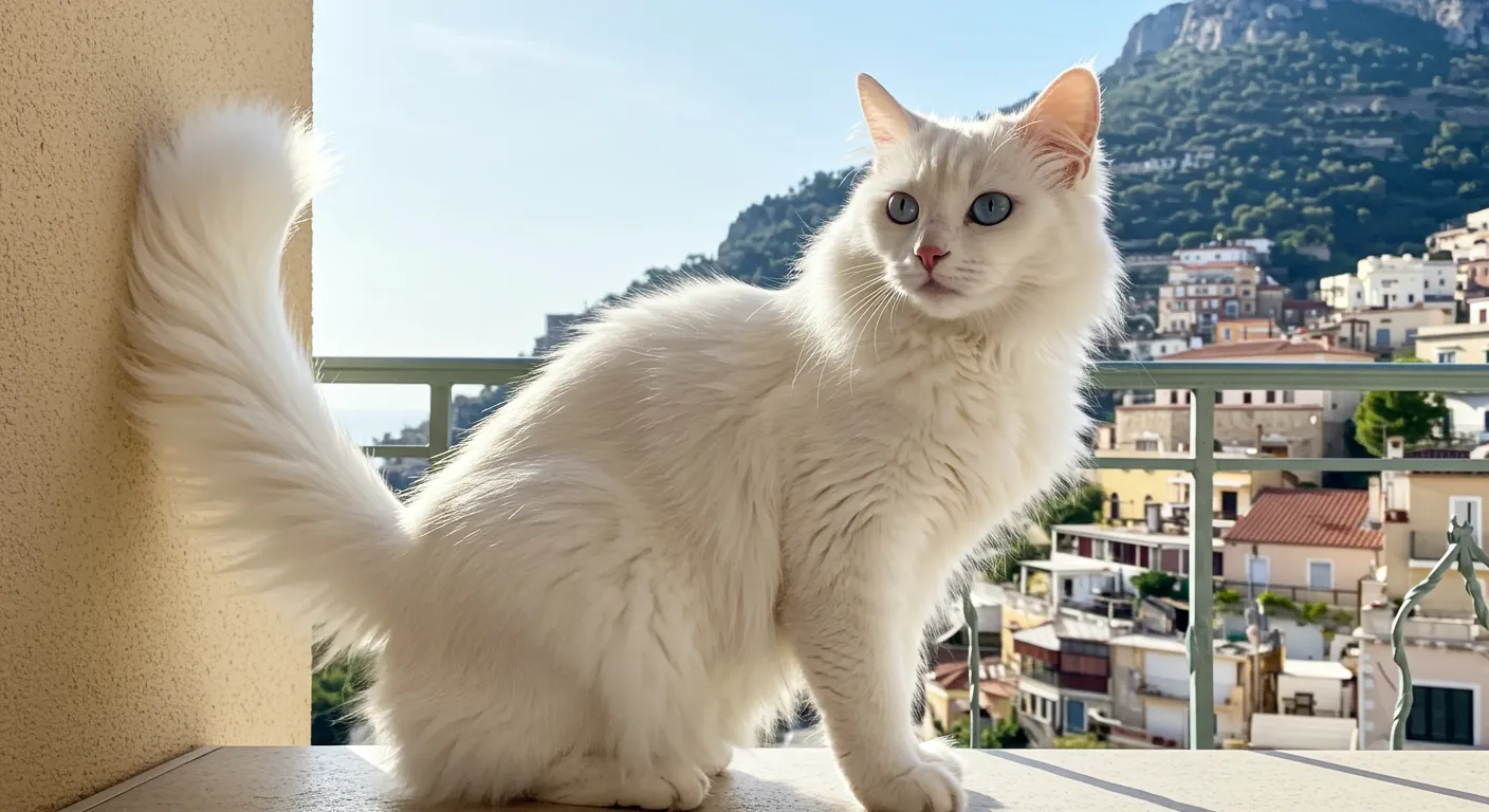 Angora Turco, el gato elegante de Turquía